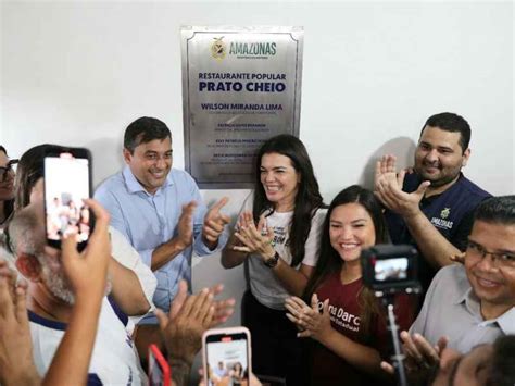 Wilson Lima Inaugura Unidade Do Prato Cheio Em Presidente Figueiredo