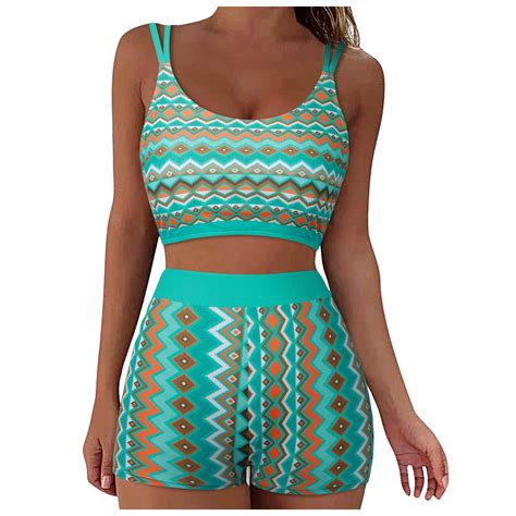 Gzea Cute Bikini Sexy Multi Color Split Swimsuit Swimsuit European
