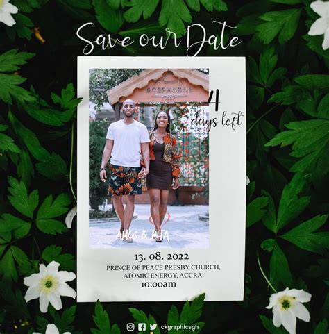 Wedding Save The Date Countdown