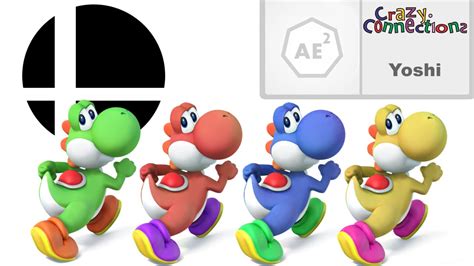 The History and Origins of Yoshi's Colors in Smash Bros. - YouTube