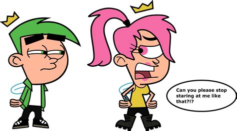 Cosmo And Wanda Futurama Style By Xavierstar Studios On Deviantart