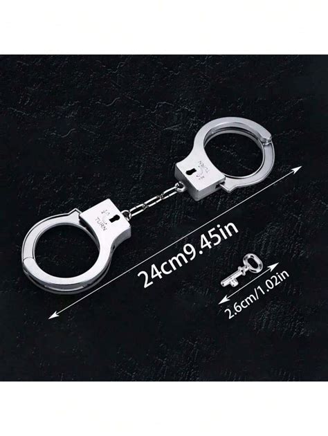 fake handcuffs police chief  thief role play props fun party game