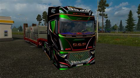 ETS 2 Mod DAF EVO WING V12 Euro Truck Simulator 2 1 31 YouTube