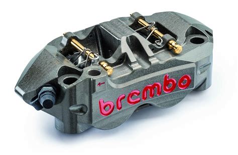 108mm Monobloc Race Caliper 4 Pad 2 Pin Right By Brembo