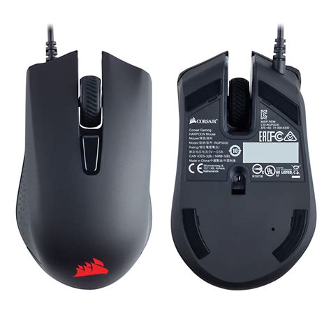 Corsair Gaming Harpoon Rgb 6000 Dpi Optical Sensor Gaming Mouse Ebay