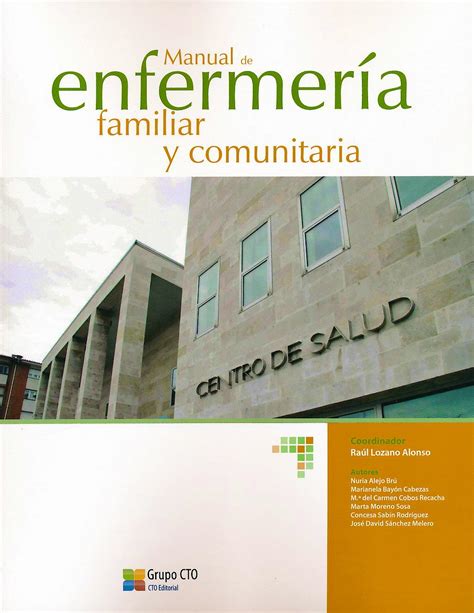 Manual De Enfermer A Familiar Y Comunitaria Alejo N