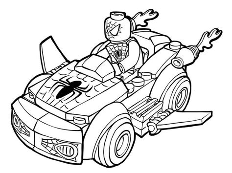 Lego Spiderman Coloring Pages Free Printable Coloring Pages For Kids