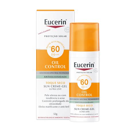 Protetor Solar Eucerin Sun Oil Control Creme Gel Beleza Na Web