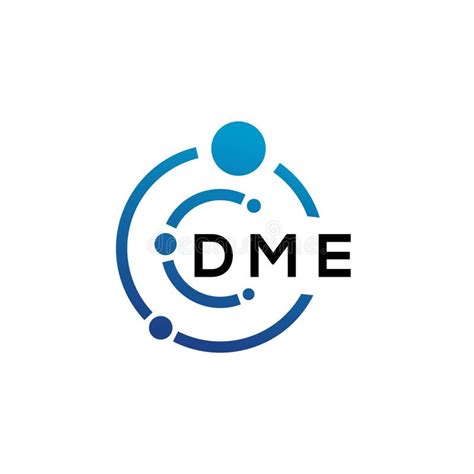 DME Letter Logo Design on White Background. DME Creative Initials Letter Logo Concept. DME ...