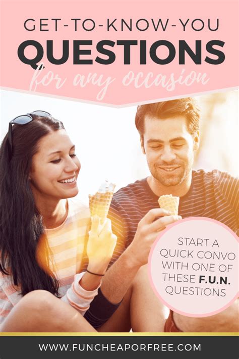 50 Get To Know You Questions For Couples Fun Cheap Or Free