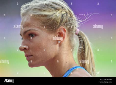 Darya Klishina Russia Silver Medal Long Jump Women Final Iaaf Athletics World