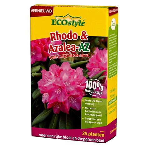 Ecostyle Rododendronmest Azalea Az G Inhoud Voldoende Voor Ca