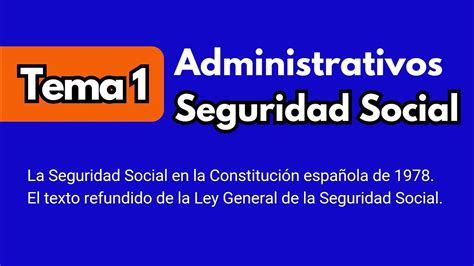 Toda la información sobre el texto refundido de la Ley General de la