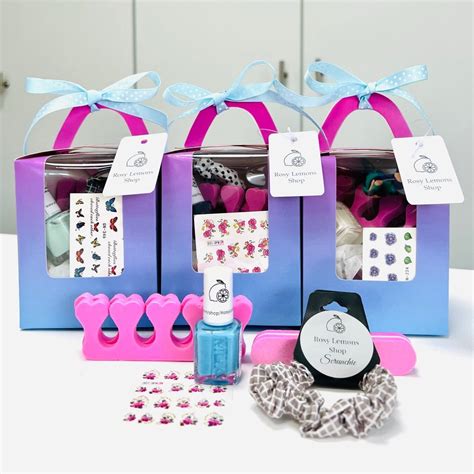 Pamper Party T Set For Girls Beauty Pamper Set For Girls Sleepover T Set Goody Bag