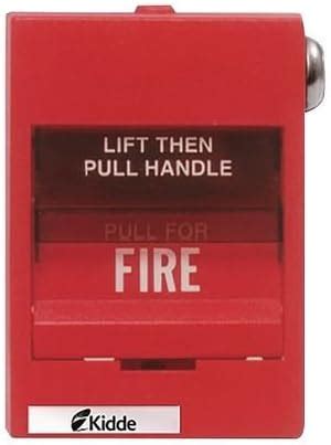 Notifier Nbg Lx Fire Alarm Addressable Pull Station Key Lock