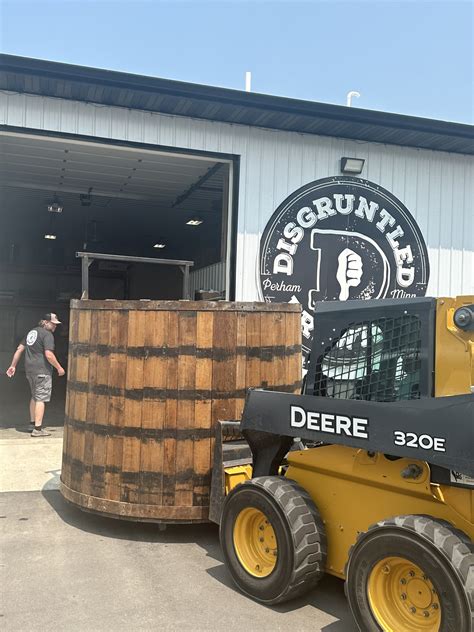 Antique Beer Vat From Perhams First Brewery Saved And Reassembled