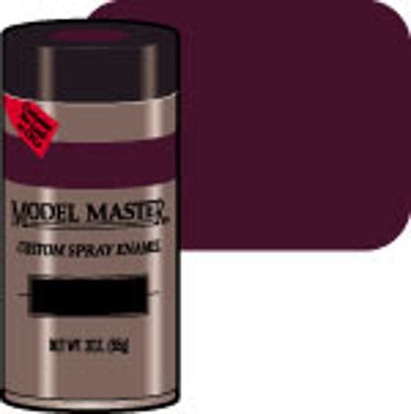 Model Master Spray Burgundy Red Metallic 3 oz Hobby and Model Enamel ...