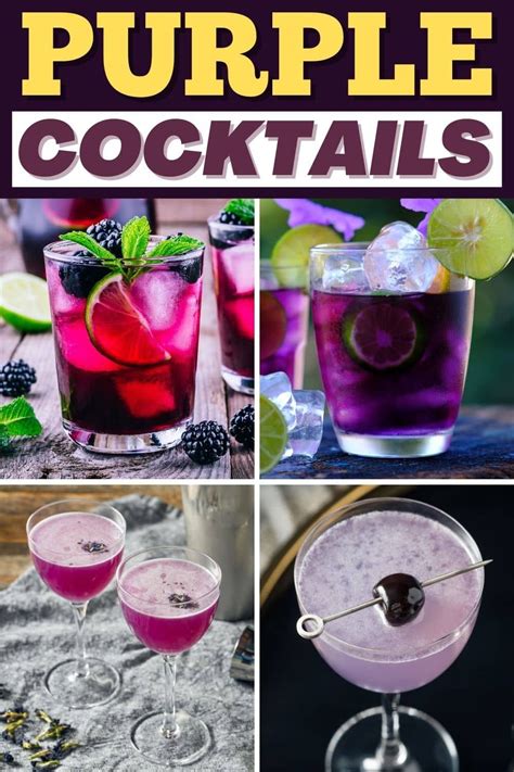 17 Pretty Purple Cocktails Artofit