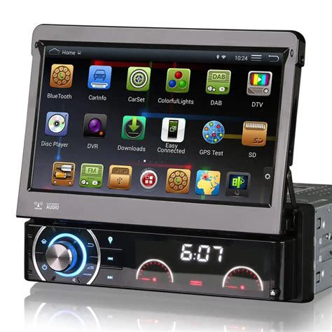 7 Quad Core Android 4 4 4 OS 1 Din Car DVD One Din Car Radio Single