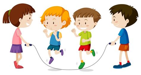 Children Playing Vector Art, Icons, and Graphics for Free Download