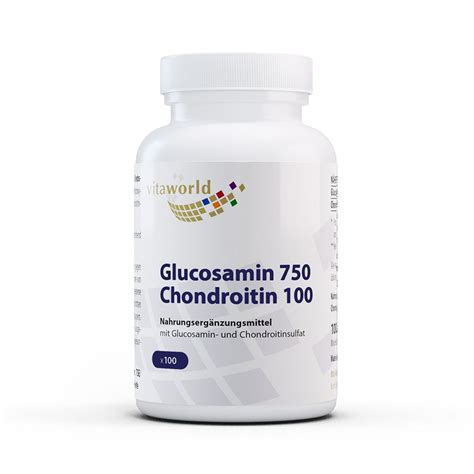 VitaWorld Glucosamin 750 Mg Chondroitin 100 Mg 100 St Shop Apotheke At