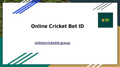 Ppt Online Cricket Bet Id Powerpoint Presentation Free Download Id