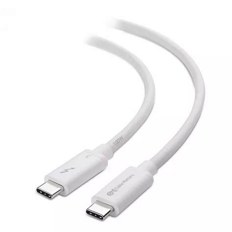 Cable Certificado Matters Cable Thunderbolt 3 20 Gbps Cuotas Sin Interés