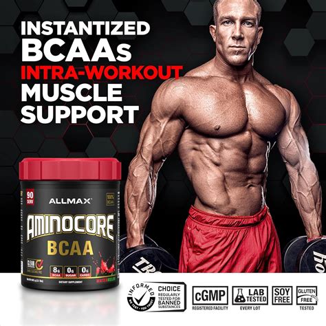 Allmax Nutrition Aminocore Bcaa En Polvo Oz De Amino Cidos Bebida De