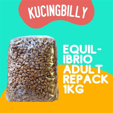 Jual Equilibrio Adult Repack Kg Mengandung Protein Dan Fiber Pada