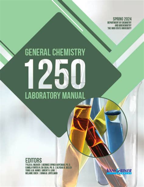 Foundations Of General Chemistry Van Griner Learning