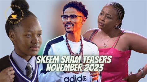 Skeem Saam Teasers November 2023 YouTube