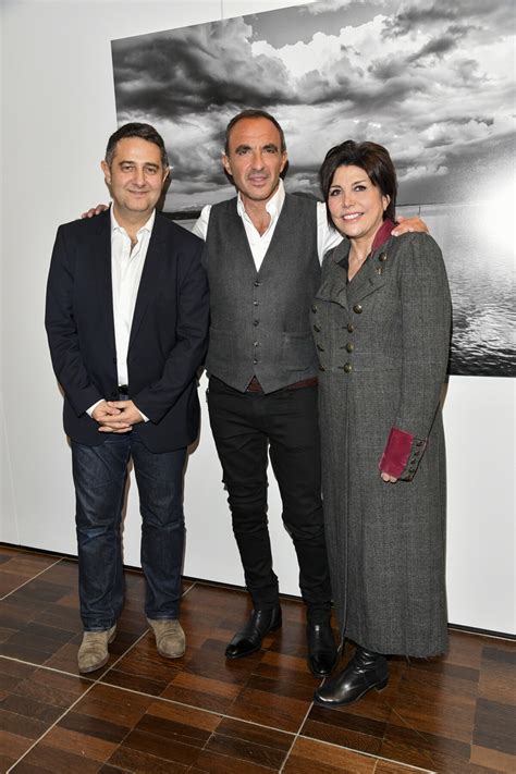 Photo Exclusif Nikos Aliagas Entre Laurent Guimier Et Liane Foly