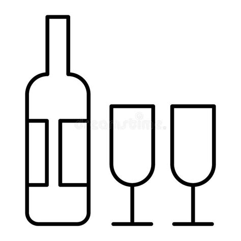 Wine Glass Cheers Line Art Stock Illustrations 497 Wine Glass Cheers