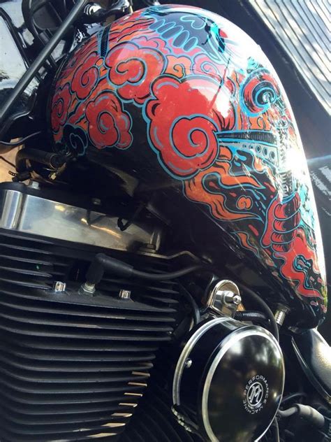 Harley Davidson Gas Tank Custom By Kartess On Behance