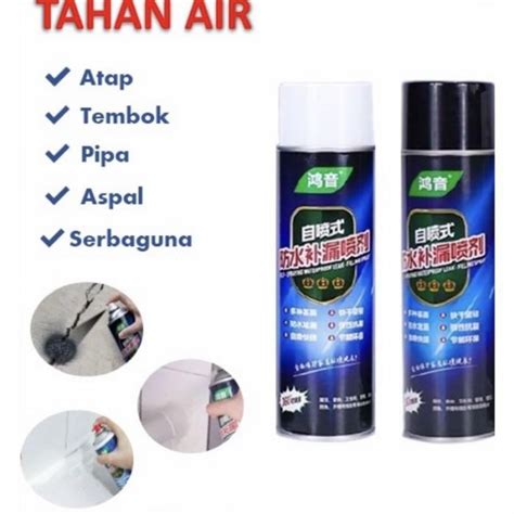 Jual Lem Pipa Spray Anti Bocor Ajaib Waterproof Alat Semprot Anti Bocor