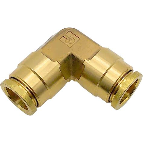 Parker Push To Connect Tube X Tube Fitting Union Elbow 1 4 OD