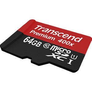 Ts Gusdu Microsdxc Memory Card Gb Transcend Class Uhs I At