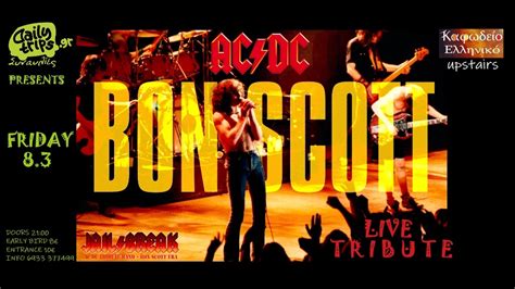 A Live Tribute To Ac Dc Βon Scott Era Rockandroll Gr