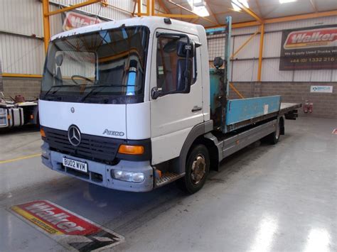 Mercedes Atego Tonne X Flatbed Bu Wvm Walker