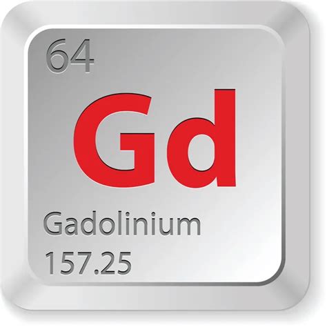 21 Gadolinium symbol Vector Images | Depositphotos