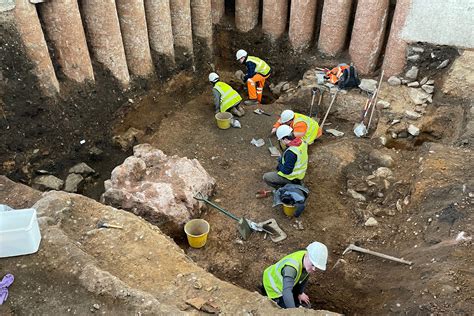 Evidence Of Roman Shrine Uncovered During Archaeological Dig In