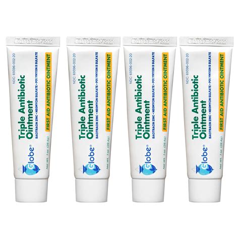 Buy Globe Pack Triple Antibiotic First Aid Ointment Oz Hour