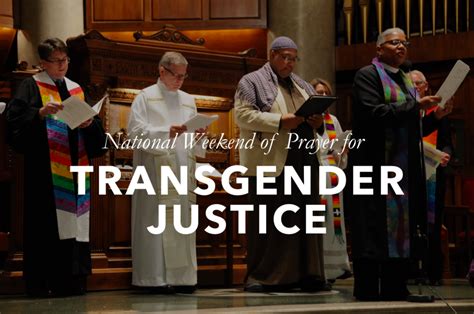 Faith Communities Joining In Prayer For Transgender Justice Falmouth