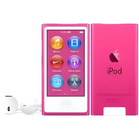 Apple Ipod Nano Go G N Ration Rose Baladeur Num Rique Cdiscount