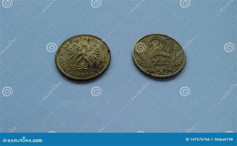 OLD POLISH COINS stock photo. Image of cash, collection - 147576766