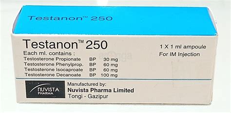 Testanon Injection 250mg Ml Injection Arogga Online Pharmacy