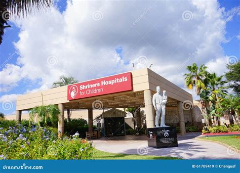 The Shriners Hospitals for Children Editorial Stock Image - Image of statue, providing: 61709419