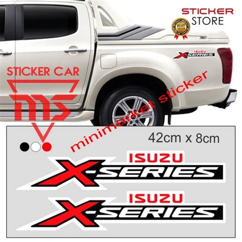 Jual STIKER ISUZU MUX PANTHER STICKER MOBIL ISUZU DMAX X SERIES Keren