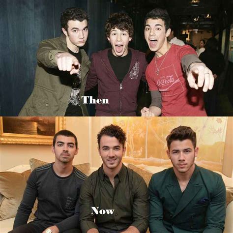 Jonas Brothers Then And Now - Viral Gala