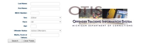 Michigan Inmate Search - MI Department of Corrections Inmate Locator